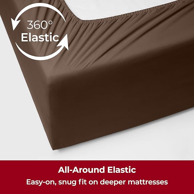 Mellanni Extra Deep Split King Sheets - Image 5
