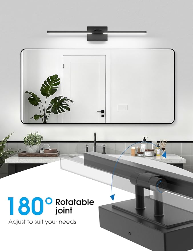 VOLISUN Bathroom Vanity Light 31.5 inch, 5CCT Dimmable, 28W LED Bathroom Light - Image 6