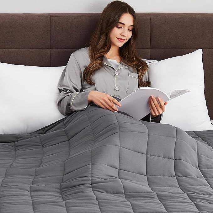 CuteKing Weighted Blanket for Adults Heavy Blanket for 110-130lbs, Weighted - Image 6