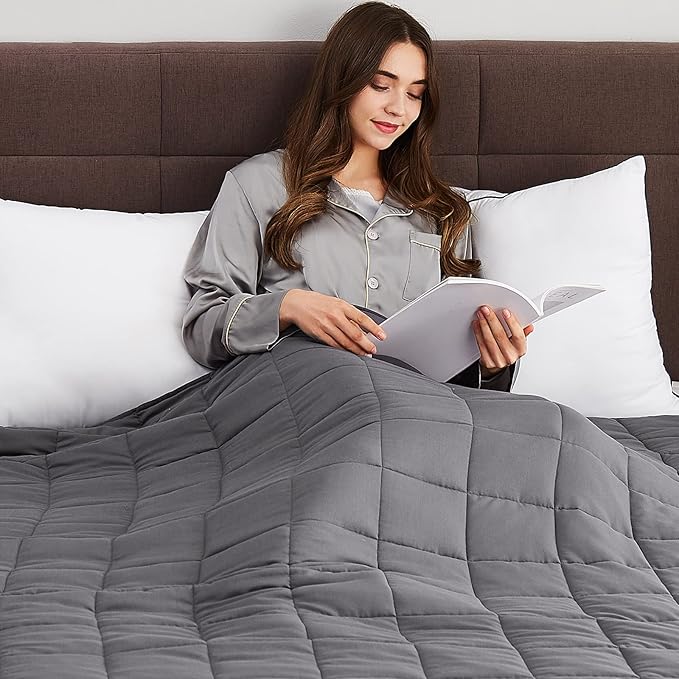 CuteKing Weighted Blanket for Adults Heavy Blanket for 240-260lbs, Weighted - Image 7