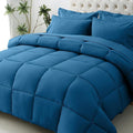 JOLLYVOGUE Full Comforter Set, Ultra-Soft Bed in a Bag Full Size 7 Pieces by JOLLYVOGUE