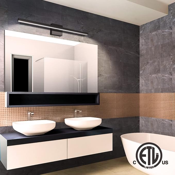 VOLISUN Modern Bathroom Vanity Light 31.5 inch, 18W Dimmable 5CCT Led Bathroom - Image 4