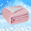 HOMFINE Cooling Comforter Japanese Double-Sided Cold Tech Fabric Cooling Blanket by HOMFINE