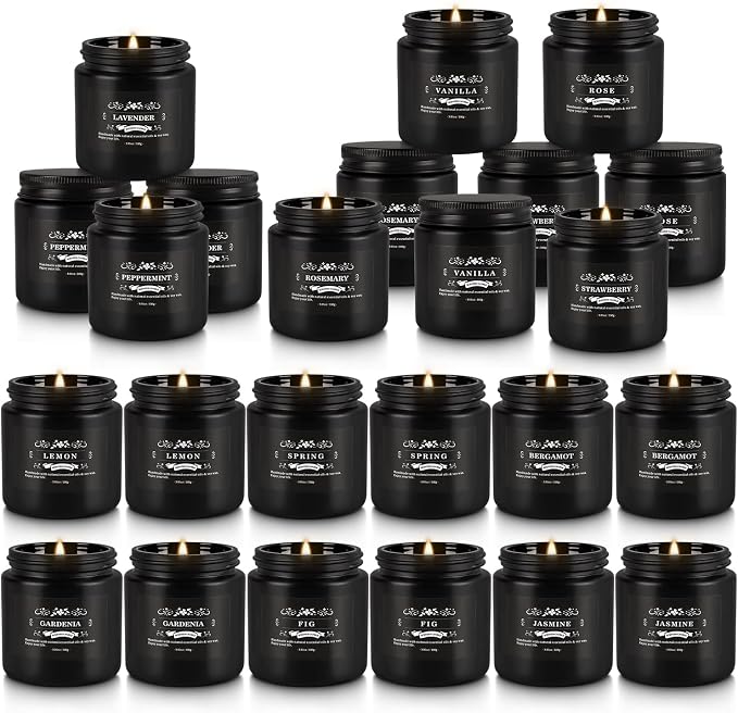 Scented Candle Set 24 Pack, Candle - Image 4