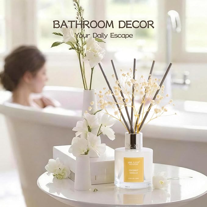 Airkeep Reed Diffuser Set, 3.38 fl oz - Image 4