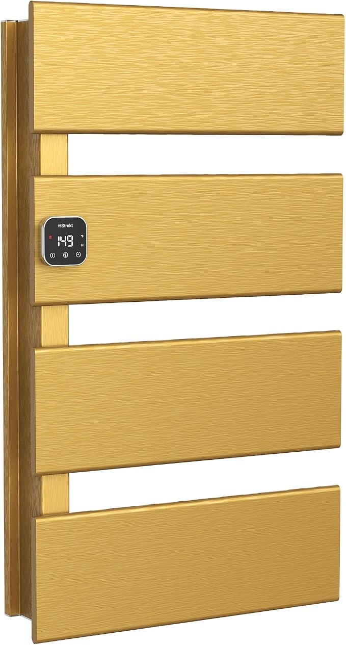 Electric Towel Warmer, Heated Towel Rack by HStruktStore