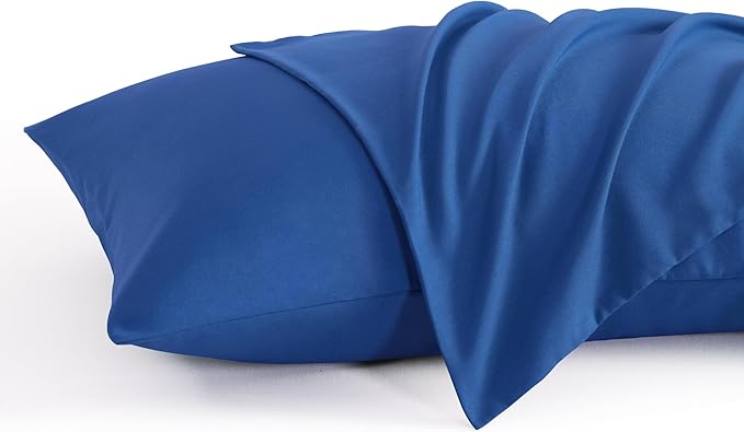 NTBAY Queen Pillow Cases Set, 2 Pack Brushed Microfiber 20x30 Inches, Stain by NTBAY