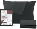 CirclesHome Pillow Protectors 4 Pack Standard Zippered by CirclesHome