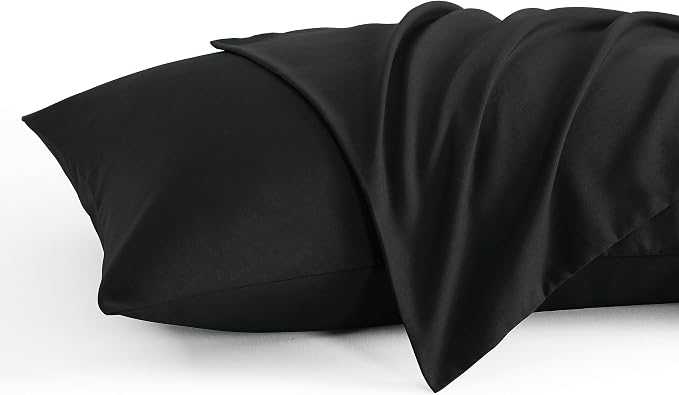 NTBAY Queen Pillow Cases Set, 2 Pack Brushed Microfiber 20x30 Inches, Stain by NTBAY
