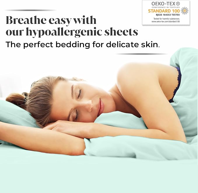 Luxury Bamboo Market |King Envelope Pillowcase Set | 100% Viscose Made from - Image 7