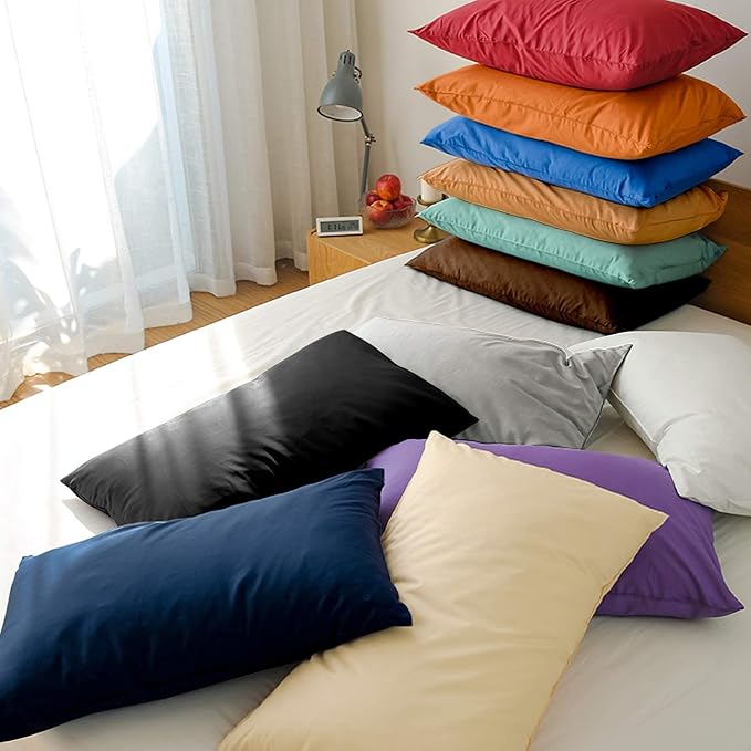 FLXXIE King Pillow Cases Set of 2, Soft Microfiber Pillow Covers - Image 6