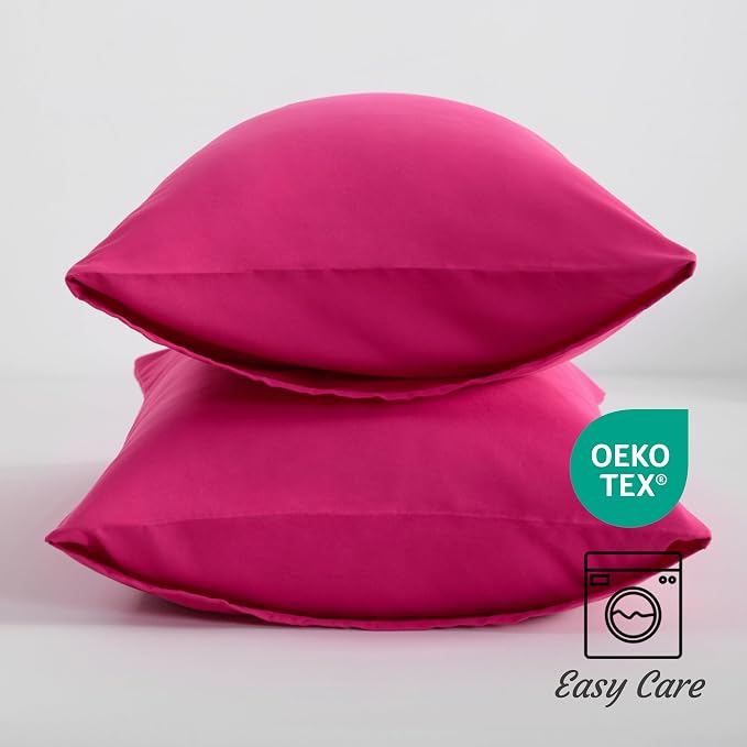 NTBAY King Pillow Cases Set of 2, 2 Pack Brushed Microfiber 20x40 Pillow Cases - Image 3