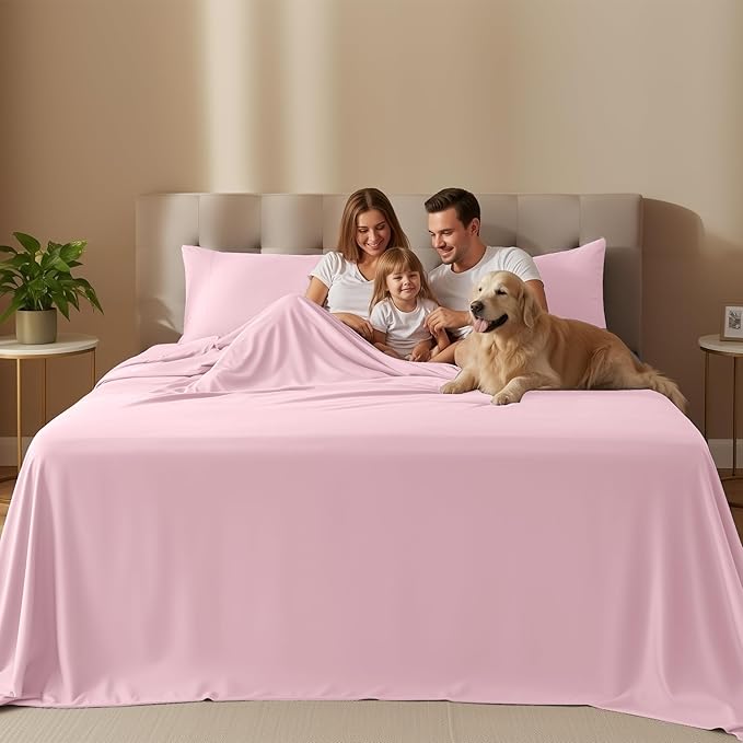 Utopia Bedding California King Size Sheet Set – 4 Piece Bed Sheets, Soft and - Image 2