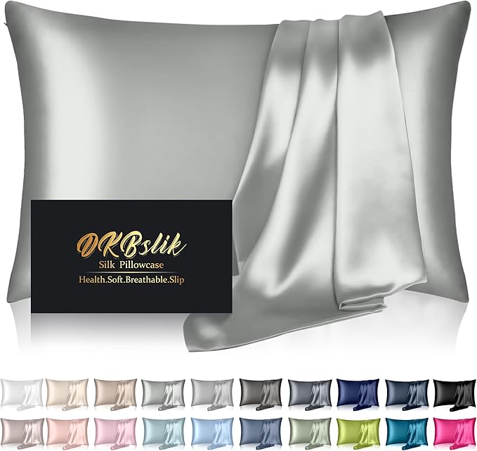 Mulberry Silk Pillow Cases King Size, Silk Pillowcase by HOME