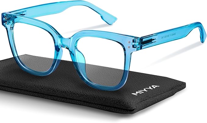 miyya Blue Light Glasses for Women & Men – Oversized UV & Blue Light Blocker by miyya