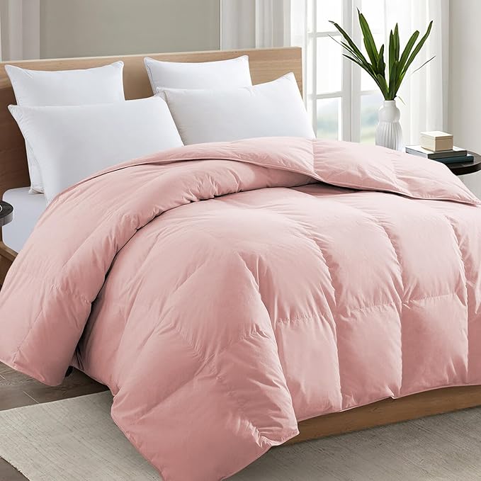 TEXARTIST Premium 2100 Series King Comforter All Season Breathable Pink by TEXARTIST