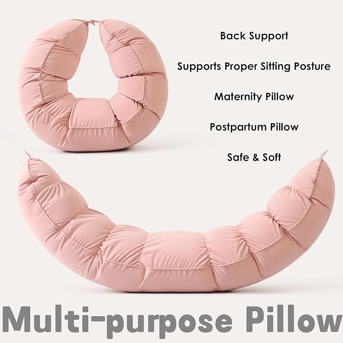 Peallow – Long Round Body Pillow - Image 7