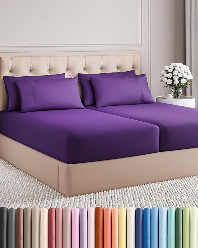 Split King 7 Piece Sheet Set by CGKUnlimited
