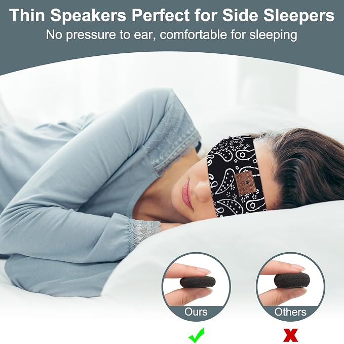 2-Pack Upgraded Wireless Bluetooth Headband - Image 2