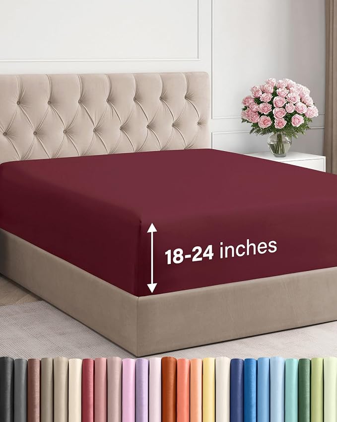 Extra Deep Full Fitted Sheet by CGKUnlimited