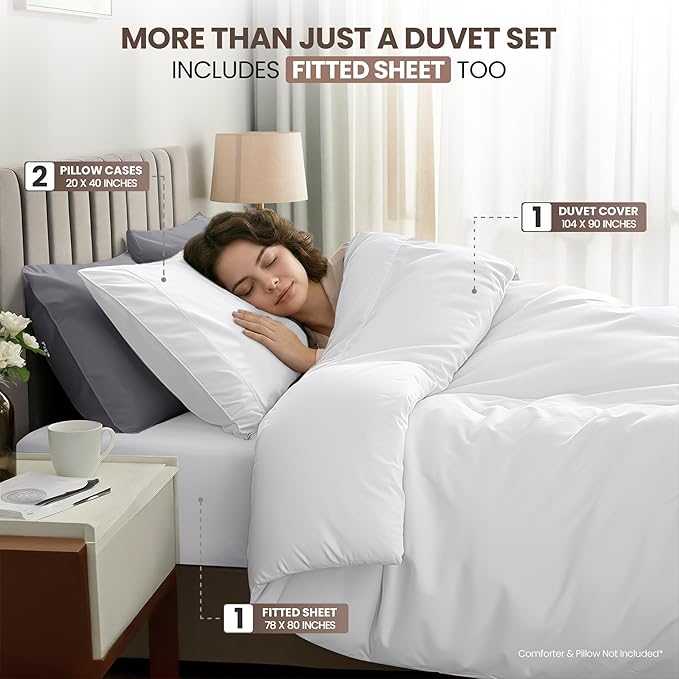 Utopia Bedding Duvet Cover King - Image 3