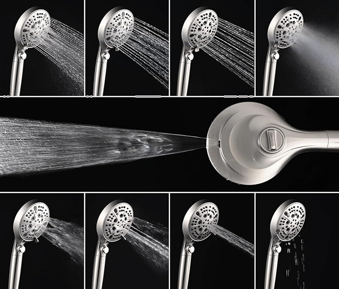 INAVAMZ Nickel 2.5GPM Shower Head - Image 4