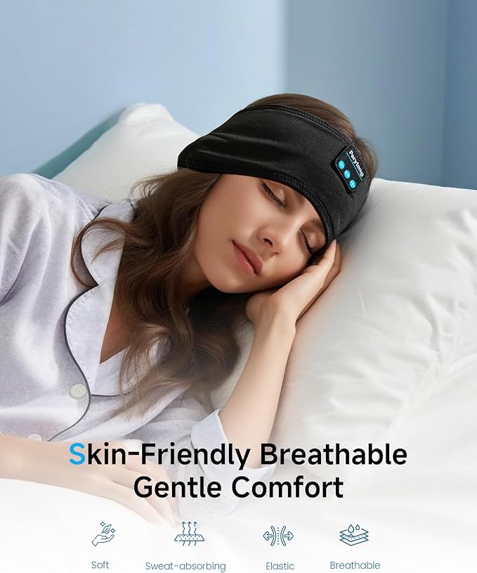 Perytong Sleep Headphones Wireless, Air Travel, Meditation - Image 2
