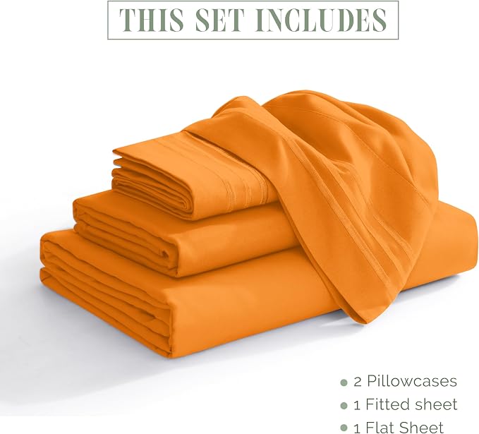 Elegant Comfort Luxurious 1500 Premium Hotel Quality Microfiber Three Line - Image 3