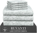 RUVANTI 7 Pcs Cotton Sheets by Ruvanti