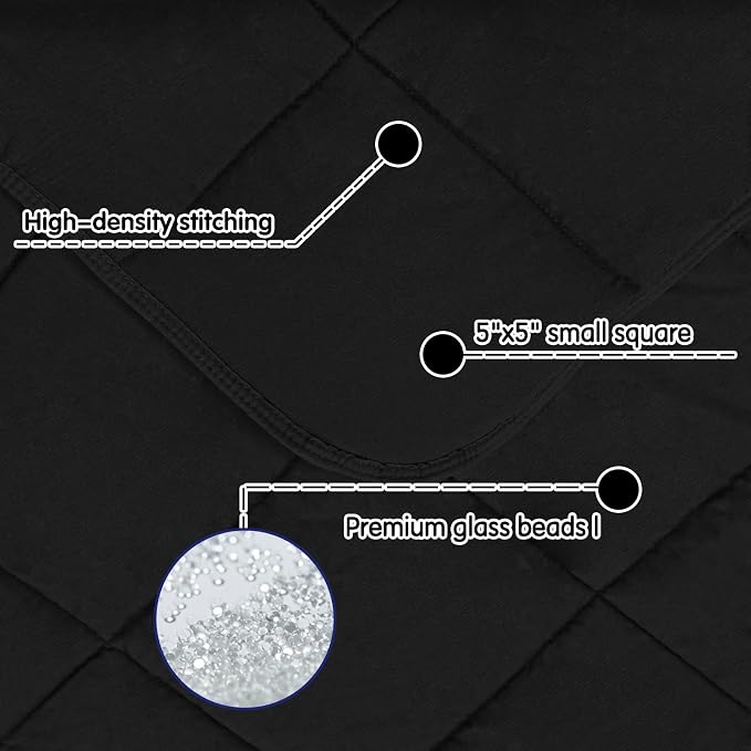 yescool Weighted Blanket Cooling Heavy Blanket - Image 3