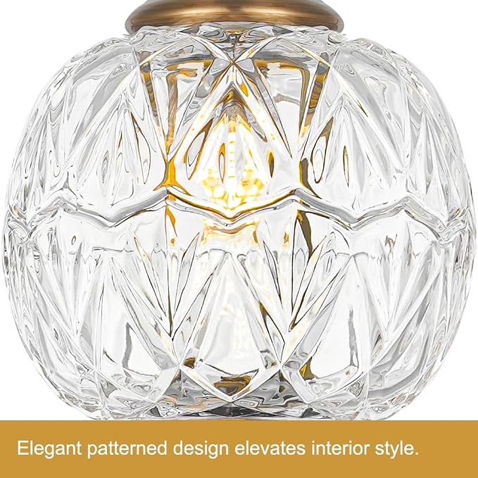 Brushed Antique Brass Bathroom Vanity Light Fixture Vintage Style - Image 7