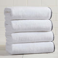 Great Bay Home Black/White Bath Towel Set by GreatBayHome
