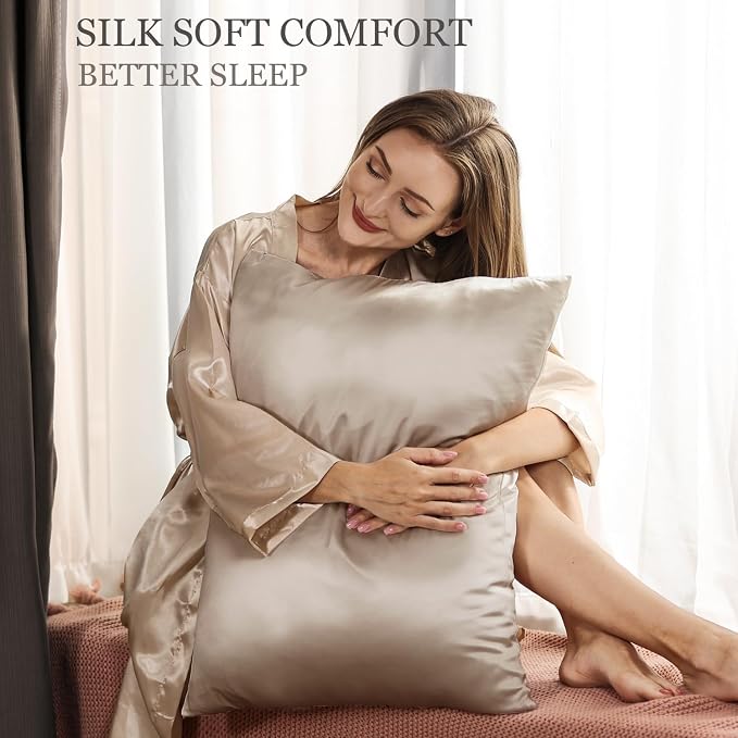 Adubor Silk Pillowcase for Hair and Skin - Image 2