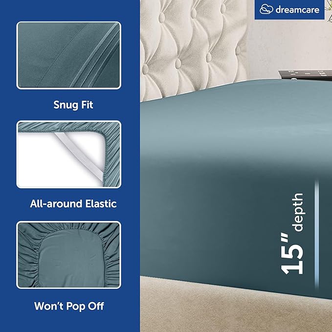 DREAMCARE Queen Sheet Set - Image 6