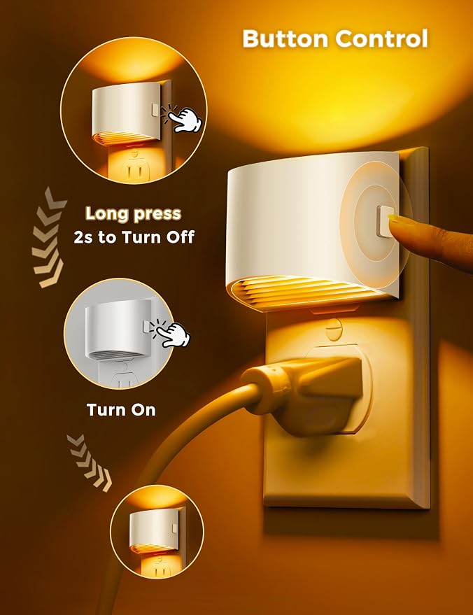 L LOHAS LED Night Light, Night Lights Plug into Wall - Image 4