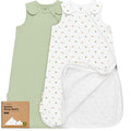 2-Pack Organic Baby Sleep Sacks, 100% Cotton by KeaBabies