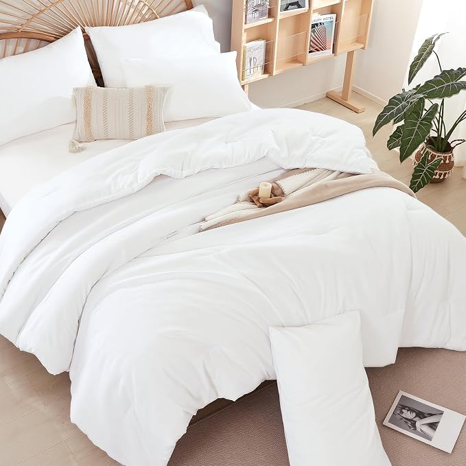 weigelia King Size Comforter Set Soft Microfiber 3 Piece Comforters Set - Image 6