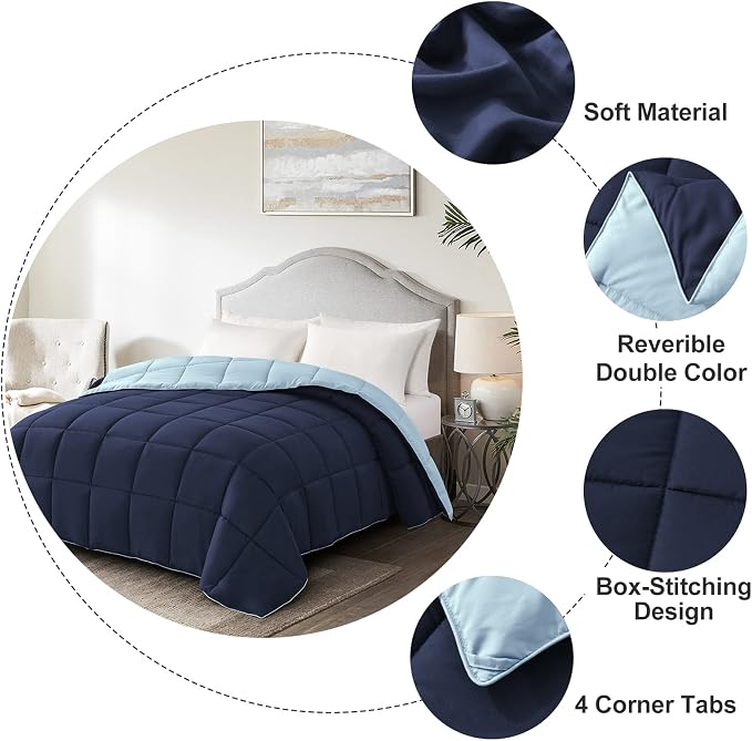Homelike Moment Comforters Queen Size - Image 4