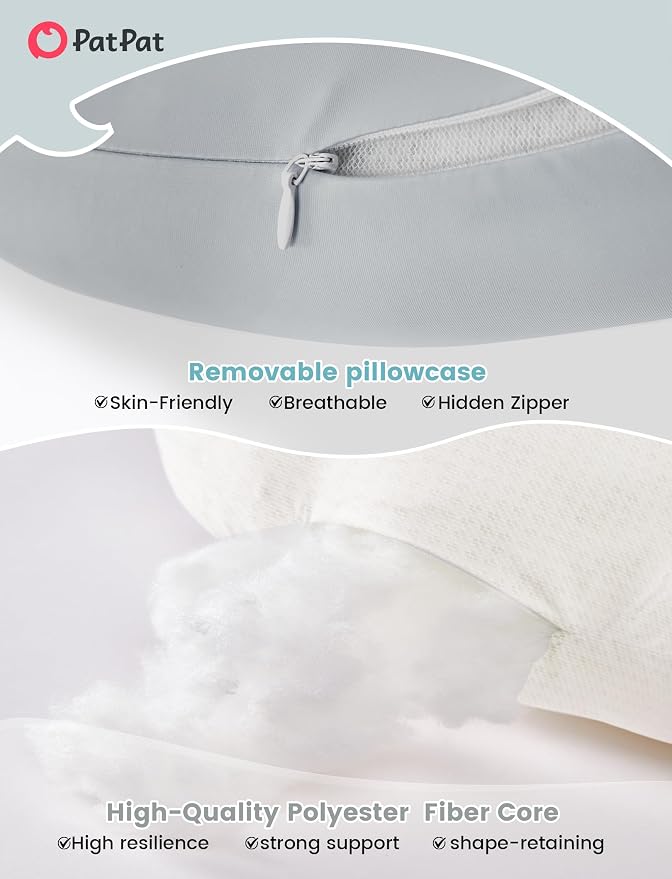 PATPAT Pregnancy Pillow for Sleeping, Maternity Pillow - Image 5
