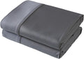 Flat Sheet Only 2 Pack, TwinXL Size 400 Thread Count 100% Egyptian Cotton Flat by ShunjieHome