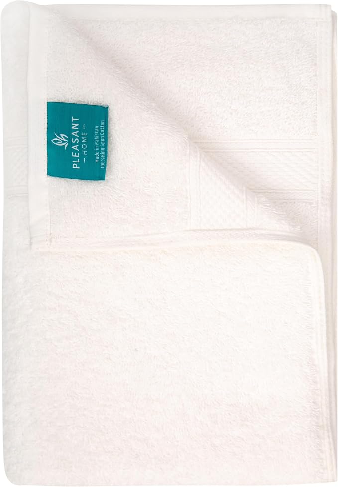 Pleasant Home Bath Towels Set of 6 100% Cotton, 515 GSM | Lightweight, Soft & - Image 7