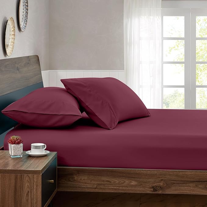 FreshCulture Full Fitted Sheets, Bulk Pack of 6, Deep Pocket, Soft Microfiber - Image 6