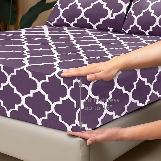 Mejoroom King Bed Sheet Set - Image 3