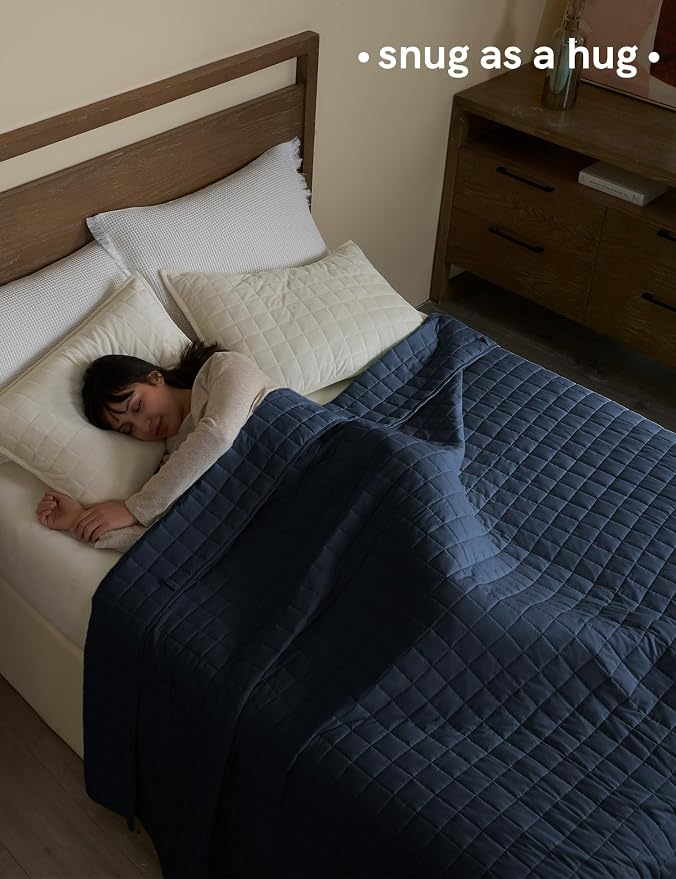 YnM Cotton King Size Weighted Blanket - Image 3