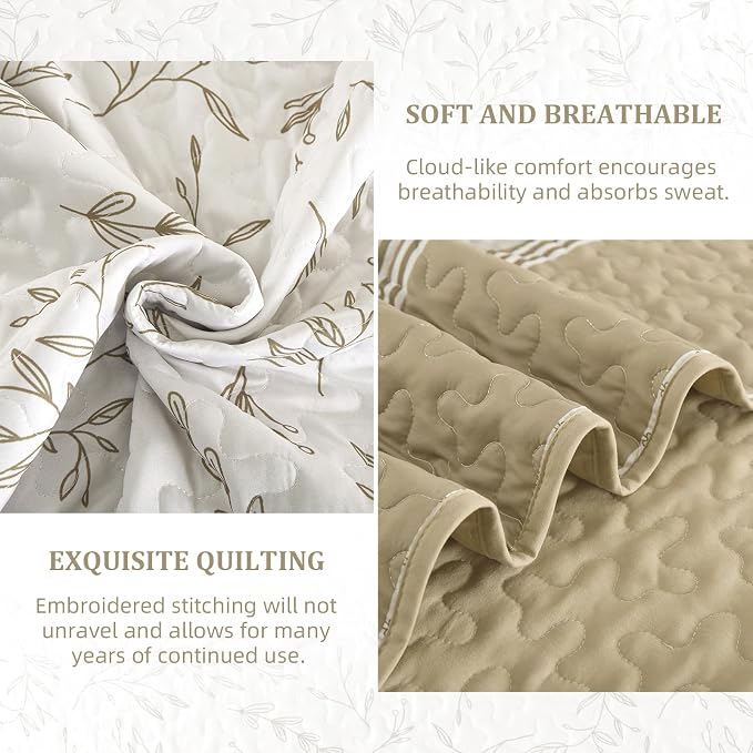 DJY Striped Quilt Set King Size - Image 7