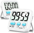 Antonki 2 Pack Digital Timer for Kids, Magnetic Countdown Kitchen Timers for by Antonki