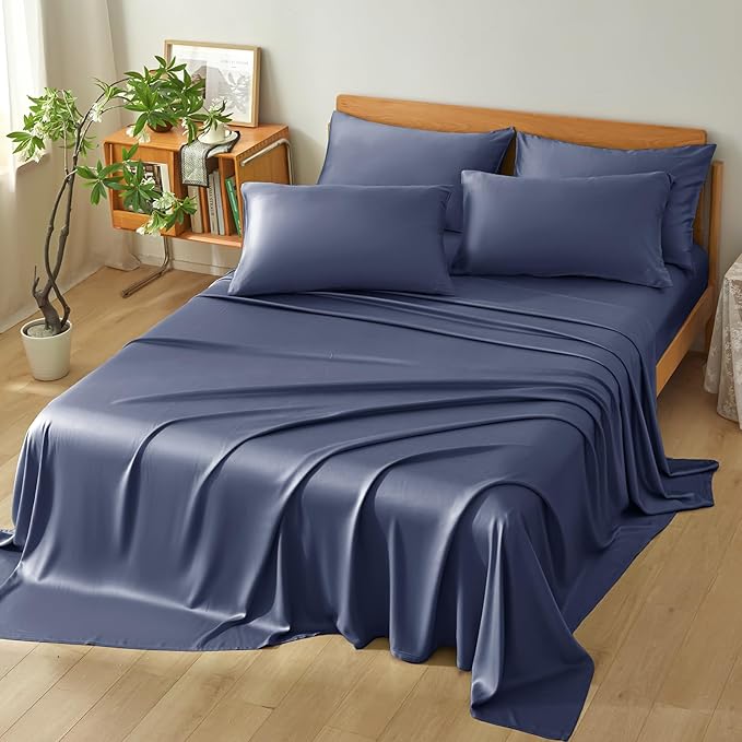 Homiest Cooling Pillow Cases Standard Size Set of 2, 100% Rayon Derived from - Image 6