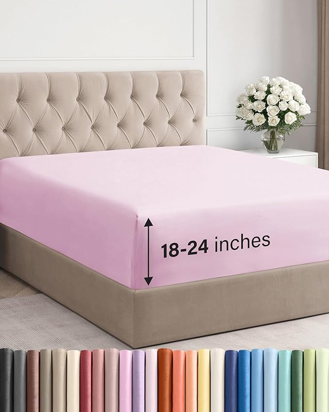 Extra Deep King Fitted Sheet by CGKUnlimited