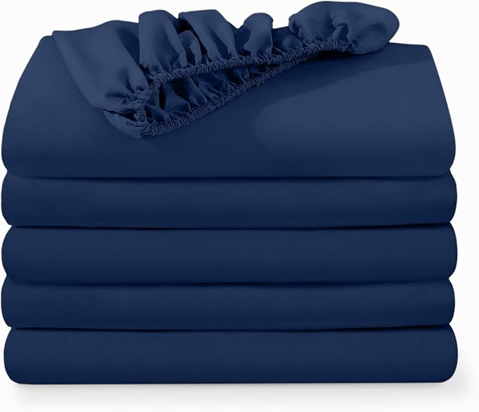 Bare Home 5-Pack Fitted Bottom Ultra-Soft Sheets King by BareHome