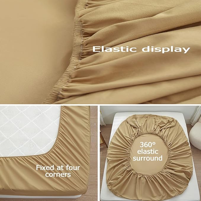 Bedding TwinXL Size Fitted Sheet Only - Image 4